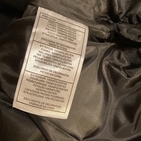 NWT Canada Weather Gear Women's Puffer Parka Jacket Black Sz Small & Medium - Picture 11 of 12